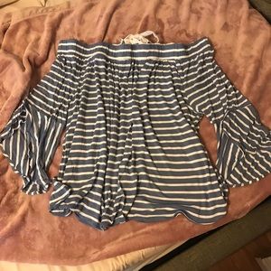 Lane Bryant Size 26/28 Off The Shoulder Top